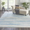 Nourison Jubilant JUB04 Blue Area Rug