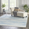 Nourison Jubilant JUB04 Blue Area Rug