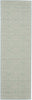 Jubilant JUB06 Ivory/Green Area Rug by Nourison Runner
