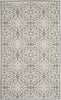 Nourison Jubilant JUB06 Ivory/Grey Area Rug