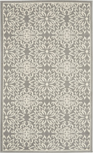 Nourison Jubilant JUB06 Ivory/Grey Area Rug