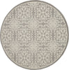Nourison Jubilant JUB06 Ivory/Grey Area Rug