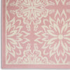 Nourison Jubilant JUB06 Ivory/Pink Area Rug