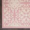 Nourison Jubilant JUB06 Ivory/Pink Area Rug