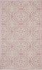 Nourison Jubilant JUB06 Ivory/Pink Area Rug