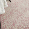 Nourison Jubilant JUB06 Ivory/Pink Area Rug