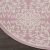 Nourison Jubilant JUB06 Ivory/Pink Area Rug