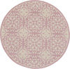 Nourison Jubilant JUB06 Ivory/Pink Area Rug