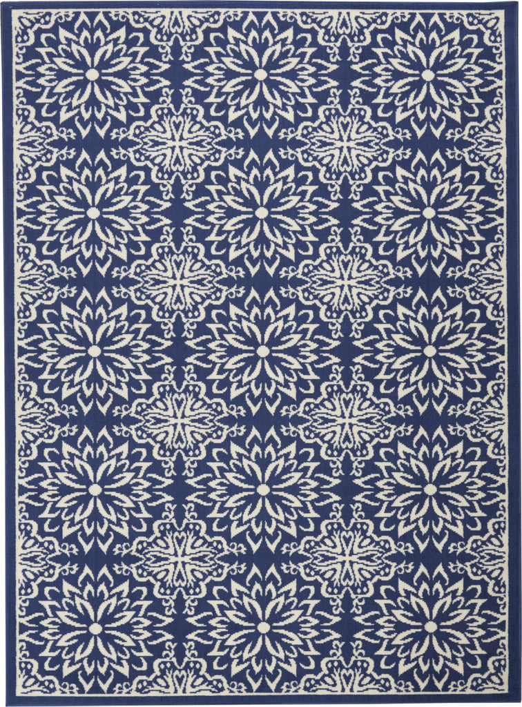Nourison Jubilant JUB06 Navy/Ivory Area Rug Main Image 