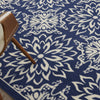 Nourison Jubilant JUB06 Navy/Ivory Area Rug
