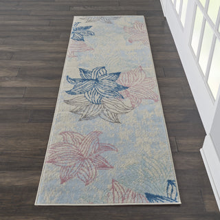 Jubilant JUB08 Ivory/Multicolor Area Rug by Nourison