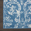 Jubilant JUB09 Blue Area Rug by Nourison Corner 