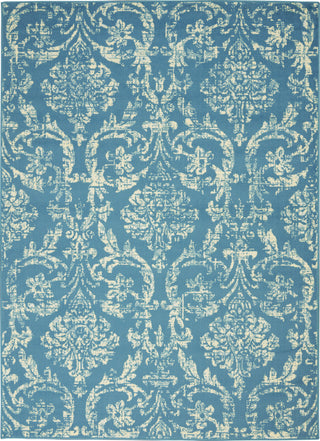 Jubilant JUB09 Blue Area Rug by Nourison Main Image