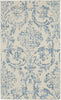 Nourison Jubilant JUB09 Ivory Blue Area Rug