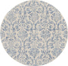 Nourison Jubilant JUB09 Ivory Blue Area Rug