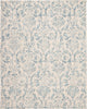Nourison Jubilant JUB09 Ivory Blue Area Rug