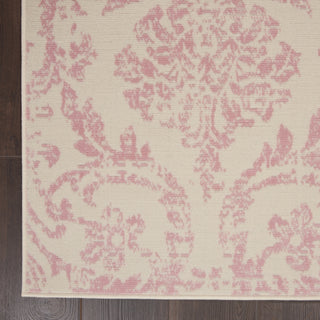 Nourison Jubilant JUB09 Ivory/Pink Area Rug