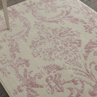 Nourison Jubilant JUB09 Ivory/Pink Area Rug