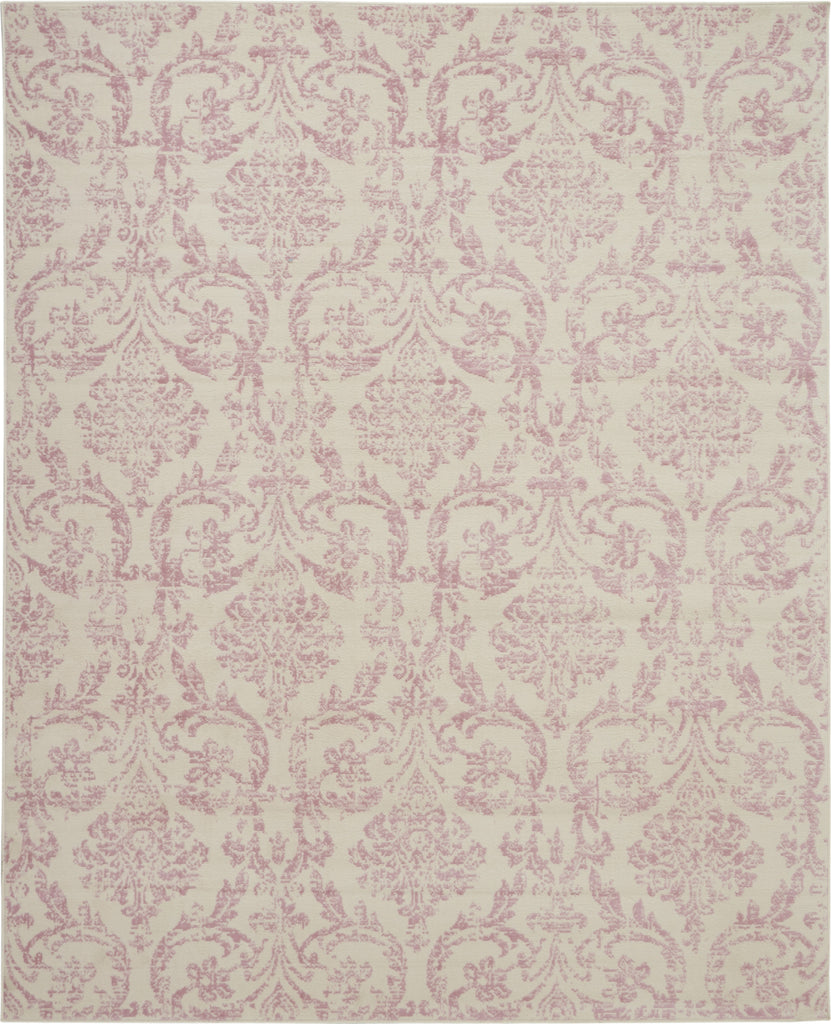 Nourison Jubilant JUB09 Ivory/Pink Area Rug