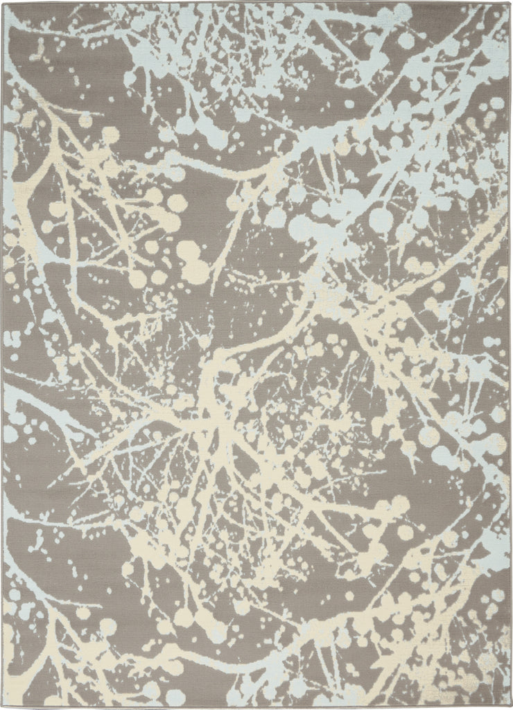 Jubilant JUB12 Grey Area Rug by Nourison Main Image