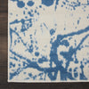 Jubilant JUB12 Ivory/Blue Area Rug by Nourison Corner 