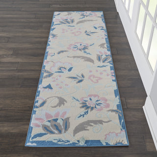 Jubilant JUB15 Ivory/Multicolor Area Rug by Nourison