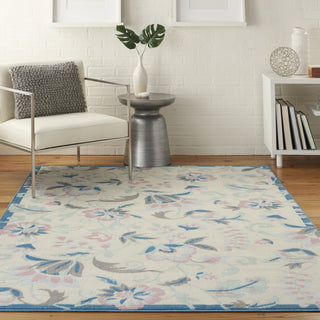 Jubilant JUB15 Ivory/Multicolor Area Rug by Nourison