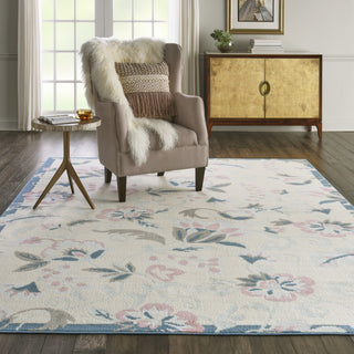 Jubilant JUB15 Ivory/Multicolor Area Rug by Nourison