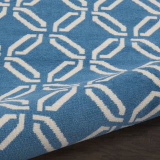 Jubilant JUB17 Blue Area Rug by Nourison Pile