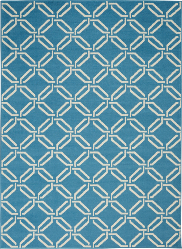 Jubilant JUB17 Blue Area Rug by Nourison Main Image