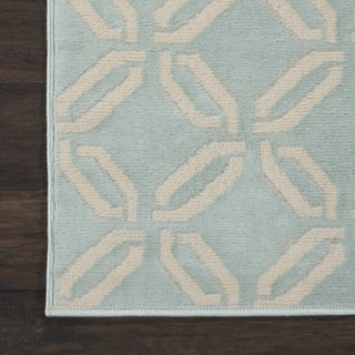 Jubilant JUB17 Green Area Rug by Nourison Corner 