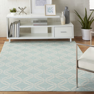 Jubilant JUB17 Green Area Rug by Nourison Room Scene 2