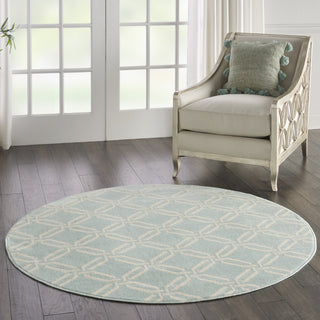 Jubilant JUB17 Green Area Rug by Nourison Room Scene 3