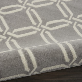 Jubilant JUB17 Grey Area Rug by Nourison Pile