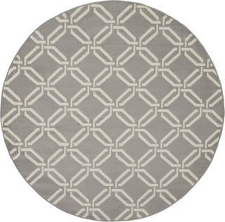 Jubilant JUB17 Grey Area Rug by Nourison 5'3'' Round