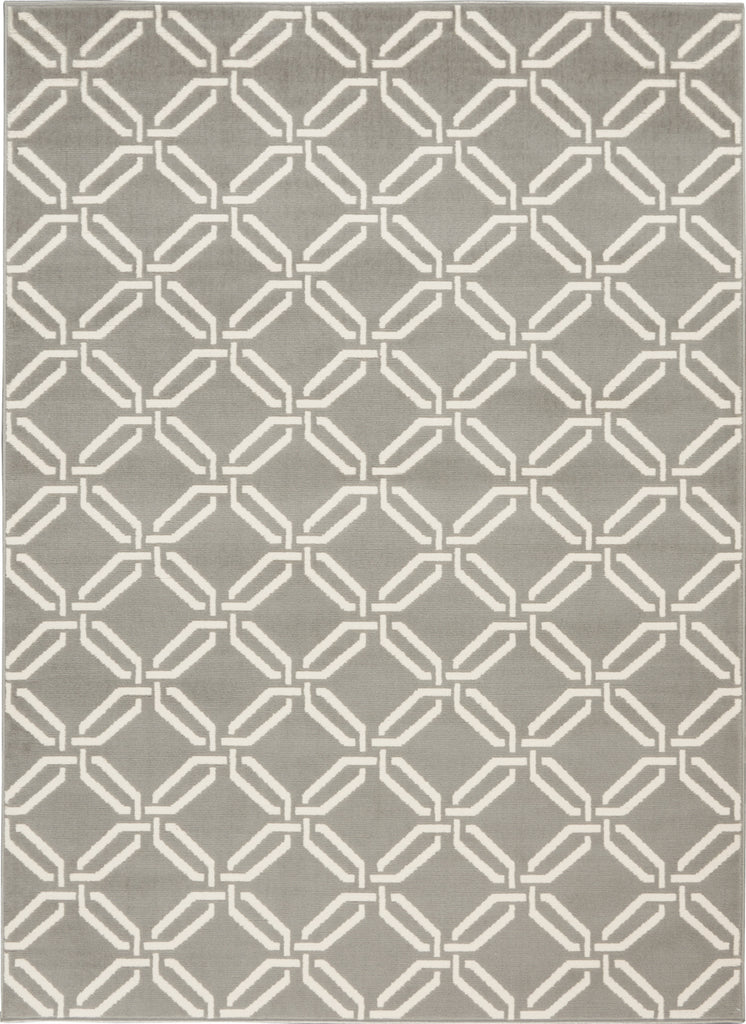 Jubilant JUB17 Grey Area Rug by Nourison Main Image