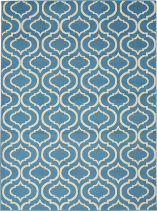 Nourison Jubilant JUB19 Blue Area Rug Main Image