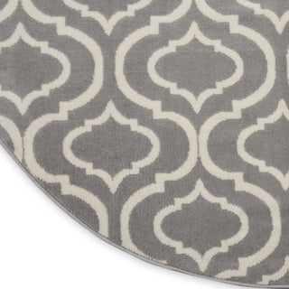 Nourison Jubilant JUB19 Grey Area Rug