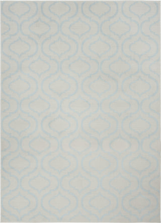 Jubilant JUB19 Ivory/Blue Area Rug by Nourison Main Image