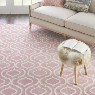 Nourison Jubilant JUB19 Pink Area Rug