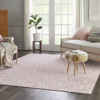 Nourison Jubilant JUB19 Pink Area Rug