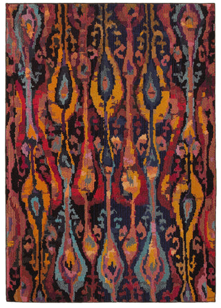 LR Resources Jubilee 81002 Multi Area Rug 5' X 7'5''