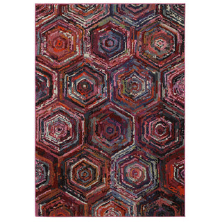 LR Resources Jubilee 81003 Multi Area Rug 5' X 7'5''