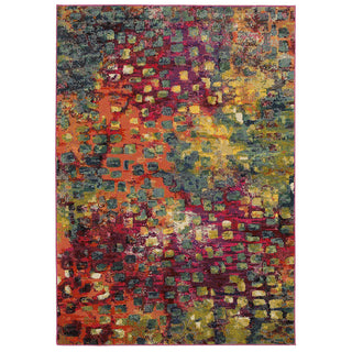 LR Resources Jubilee 81005 Multi Area Rug 3'9'' X 5'2''