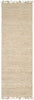 Surya Jute Bleached BLEACH Beige Area Rug 2'6'' x 7'6'' Runner