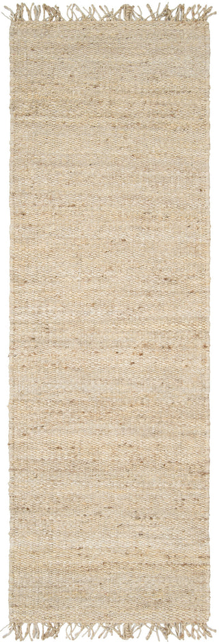 Surya Jute Bleached BLEACH Beige Area Rug 2'6'' x 7'6'' Runner