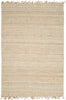 Surya Jute Bleached BLEACH Beige Area Rug 5' x 7'6''