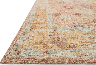 Loloi Julian JI-04 Terracotta/Gold Area Rug Corner