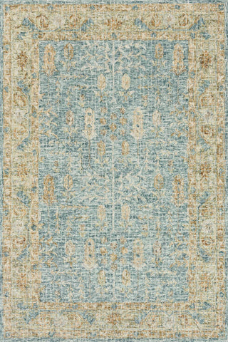 Loloi Julian JI-05 Blue/Gold Area Rug main image