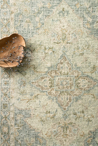 Loloi Julian JI-07 Seafoam Green/Spa Area Rug Runner Image Feature